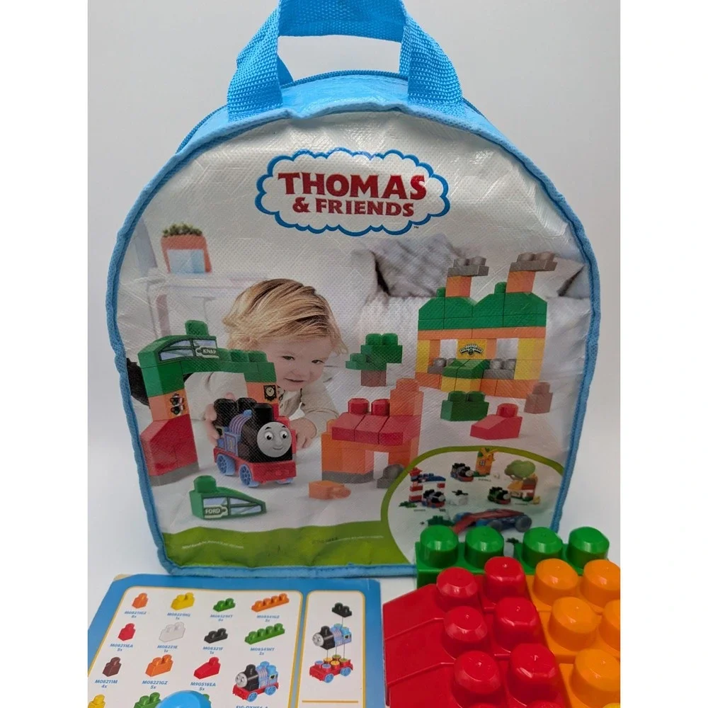 Thomas and Friends Mega Bloks Thomas and Harold Rescue Set, James, Percey
